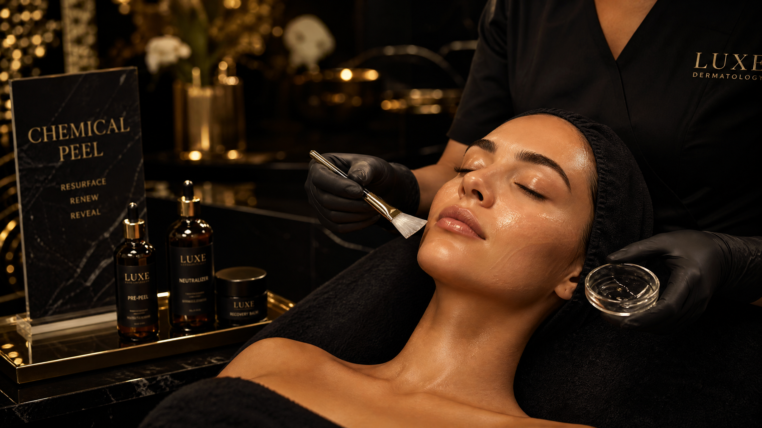 Professional chemical peel treatment at Salon 574 & Spa spa in Warsaw, Indiana — Circadia corrective peel for skin transformation